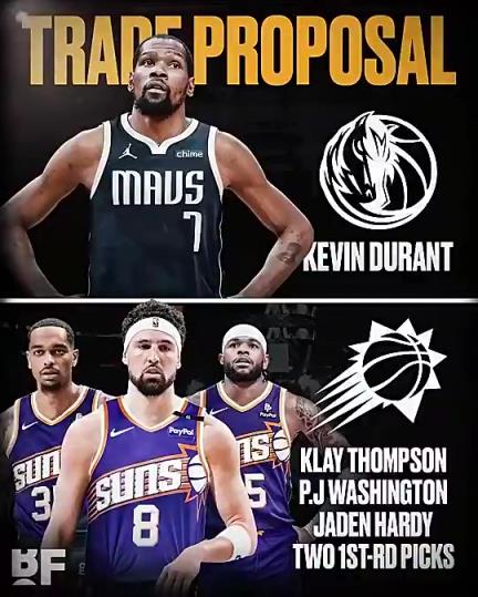 和歐文濃眉組三巨？美媒：獨(dú)行俠可用克萊+PJ+哈迪+倆首輪換KD-