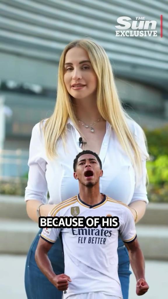 WTF！根本聽不清這皇馬女主持講啥，這身材真的很吸引眼球